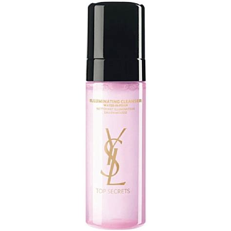 ysl top secrets illuminating cleanser|ESSENTIAL FACE CLEANSING by YSL Beauty International.